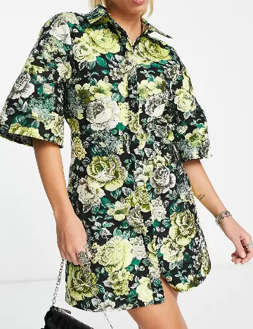 Rochie scurta ASOS, floral print