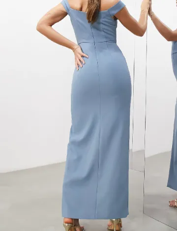 Rochie lunga ASOS, albastru