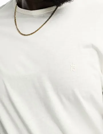 Tricou French Connection Plus Size, alb Alb
