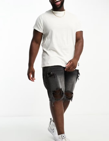 Tricou French Connection Plus Size, alb