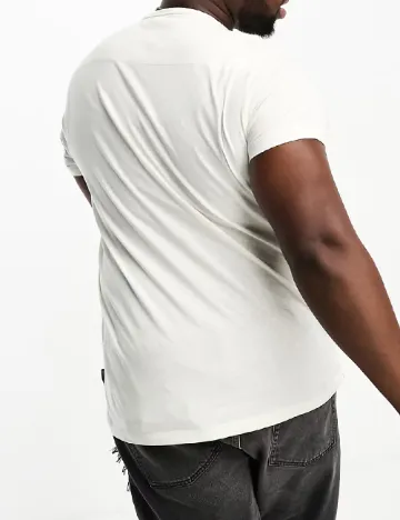Tricou French Connection Plus Size, alb Alb