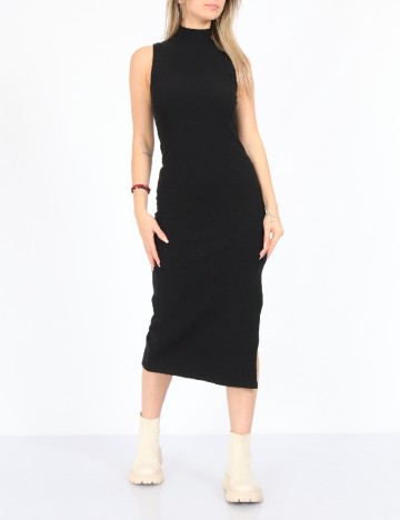 Rochie medie Stradivarius, negru