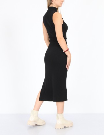 Rochie medie Stradivarius, negru