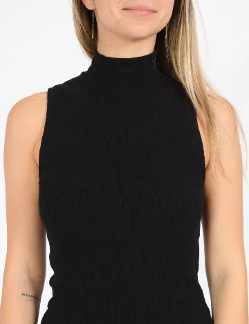 Rochie medie Stradivarius, negru Negru