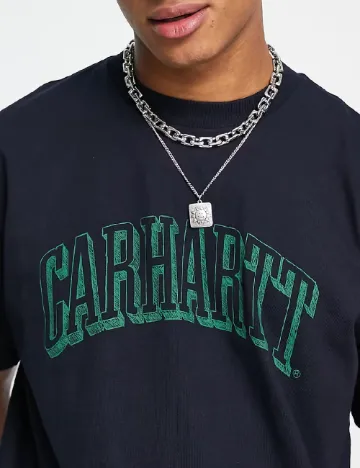 Tricou Carhartt, bleumarin Albastru