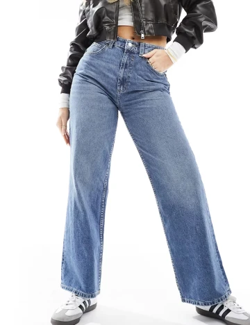 Blugi ASOS, albastru Albastru