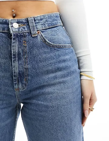 Blugi ASOS, albastru Albastru