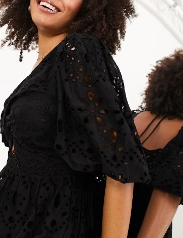 Rochie lunga ASOS, negru