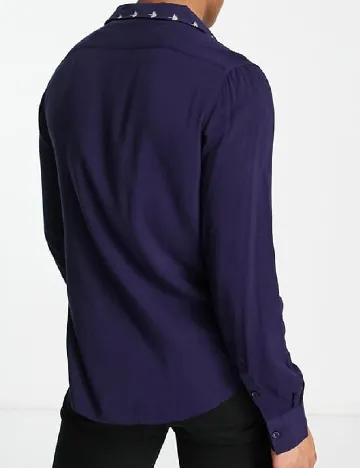 Camasa Devil s Advocate, bleumarin