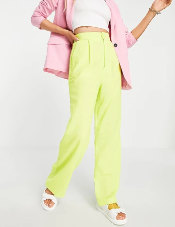 Pantaloni Stradivarius, verde Verde