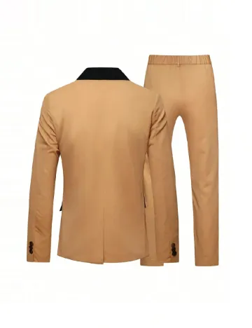 Costum SHEIN, maro deschis