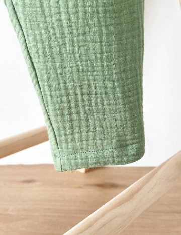 Pantaloni Shein Kids, verde
