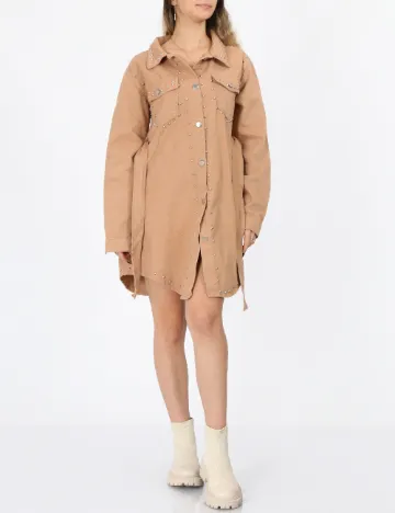 Rochie scurta SAGI, maro