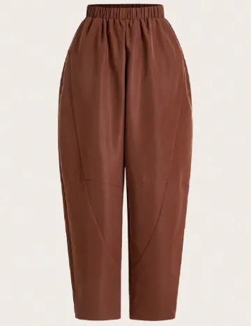 Pantaloni SHEIN, maro