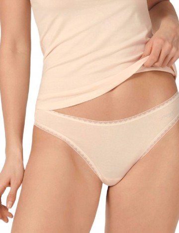 Set chiloti 2 perechi Sloggi by Triumph, crem/roz