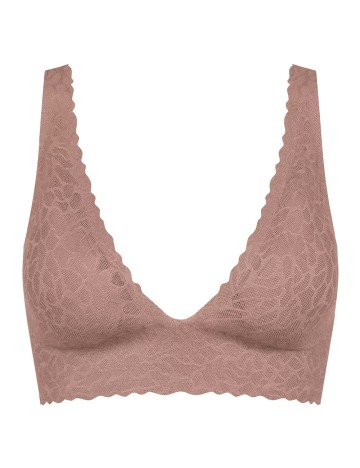 Bustiera Sloggi by Triumph, roz pudra inchis