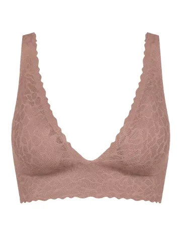 Bustiera Sloggi by Triumph, roz pudra inchis