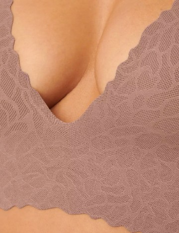 Bustiera Sloggi by Triumph, roz pudra inchis