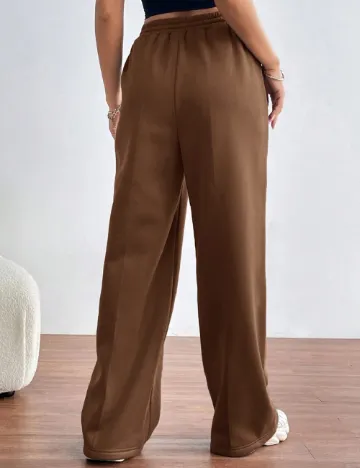 Pantaloni SHEIN, maro