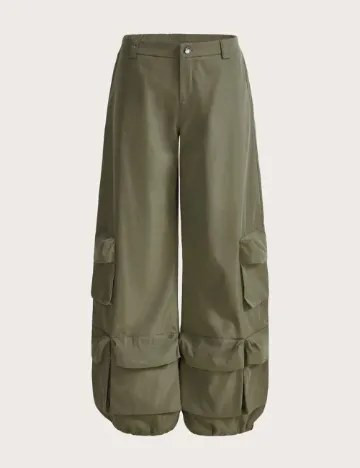 Pantaloni SHEIN, verde