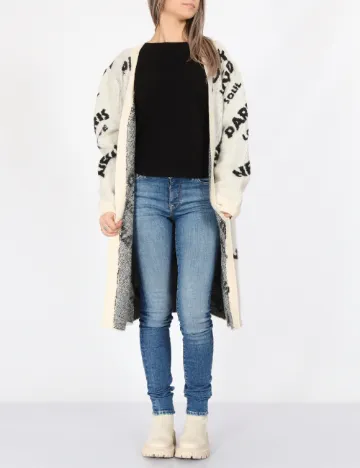 Cardigan Vero Moda, ecru