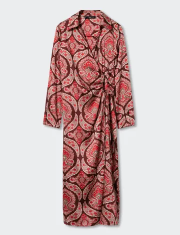 Rochie medie Mango, rosu