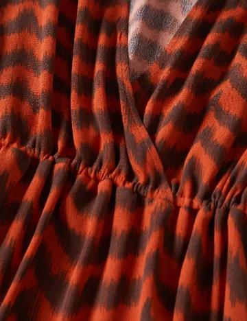 Rochie lunga Mango, portocaliu