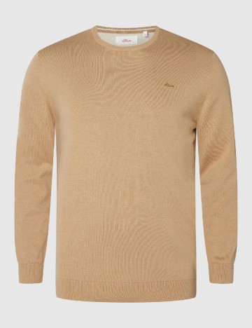 Bluza s.Oliver Plus Size Men, maro
