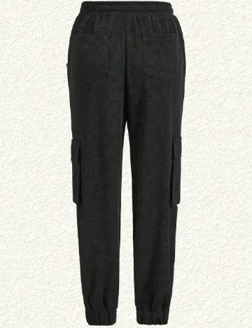 Pantaloni SHEIN, negru