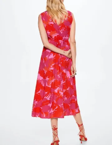 Rochie medie Mango, roz