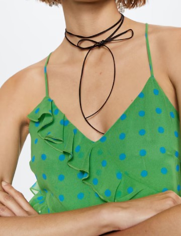 Rochie scurta Mango, verde