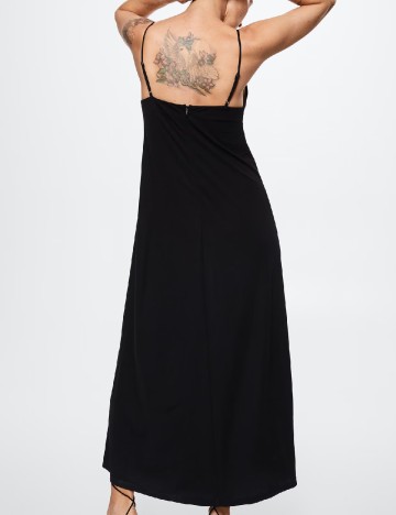 Rochie lunga Mango, negru