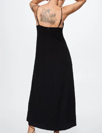 Rochie lunga Mango, negru