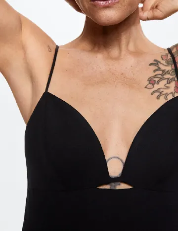 Rochie lunga Mango, negru