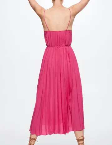 Rochie lunga Mango, roz