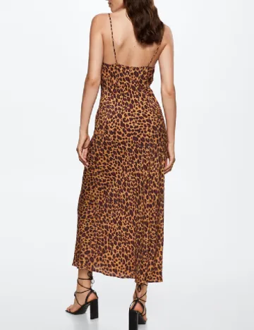 Rochie medie Mango, animal print