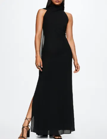 Rochie lunga Mango, negru