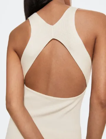 Rochie scurta Mango, crem