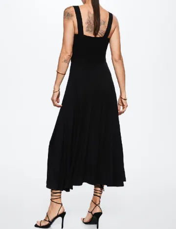 Rochie medie Mango, negru Negru