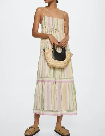 Rochie medie Mango, mix culori