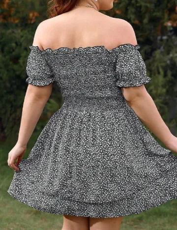 Rochie scurta SHEIN CURVE, negru