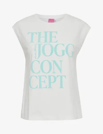 Tricou TheJoggConcept, alb
