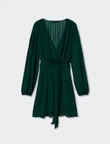 Rochie scurta Mango Violeta, verde