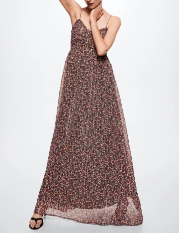 Rochie lunga Mango, floral print