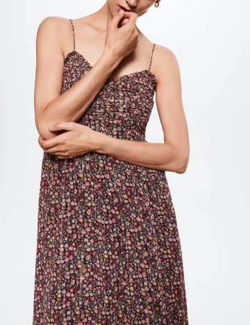 Rochie lunga Mango, floral print