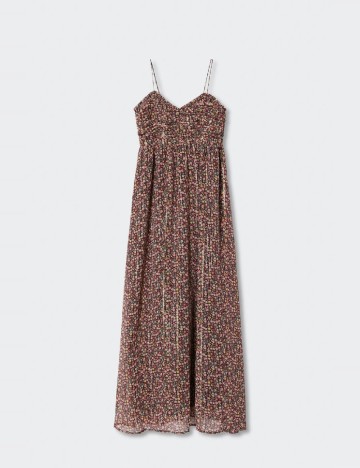 Rochie lunga Mango, floral print