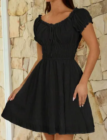 Rochie scurta SHEIN, negru Negru