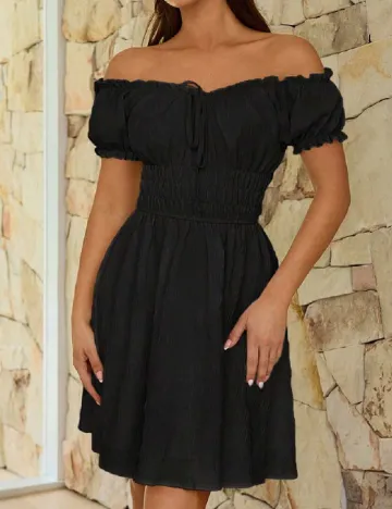 Rochie scurta SHEIN, negru Negru