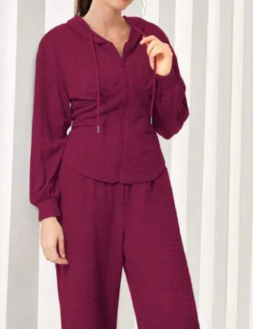 Hanorac SHEIN, magenta