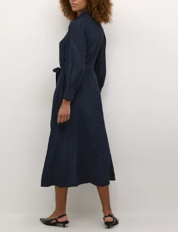 Rochie medie Kaffe, bleumarin Albastru